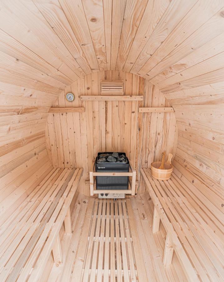 Hirsch Chalet #Sauna เลคบรูค ภายนอก รูปภาพ